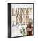 Stupell Industries Help Wanted Rustic Laundry Room Framed Giclee, design by Kim Allen